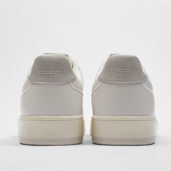 NWT - Zara Men's Retro Trainers, Beige - Size 11 - Picture 4 of 12